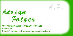 adrian polzer business card
